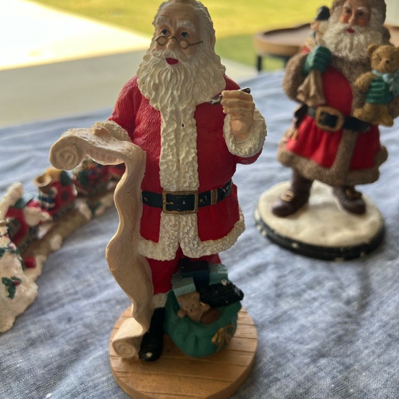 Set of 3 - Two Santa’s and a Christmas Train - Picture 6 of 16